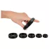You2Toys - Penis and Testicle Ring Set (Black) - 6 pcs