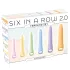 You2Toys Six in a Row 2.0 - 6-piece silicone dildo and dilator set (colour)