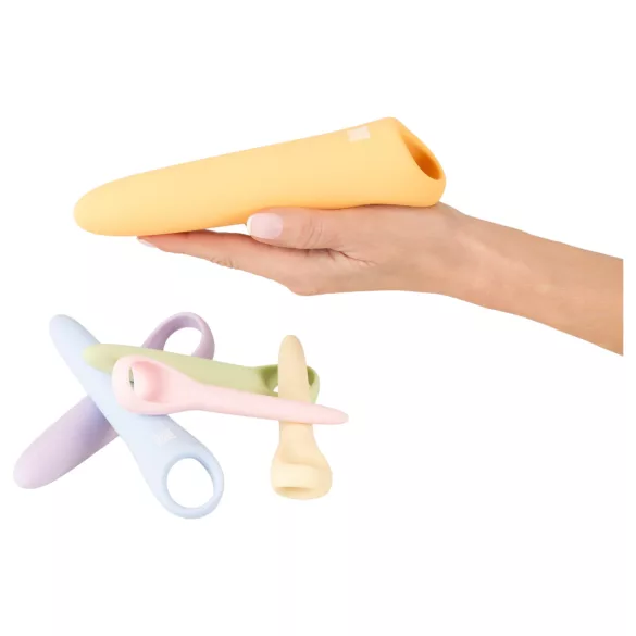 You2Toys Six in a Row 2.0 - 6-piece silicone dildo and dilator set (colour)