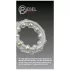 Rebel - Transparent Silicone Cock Ring with Metal Balls and Nubs
