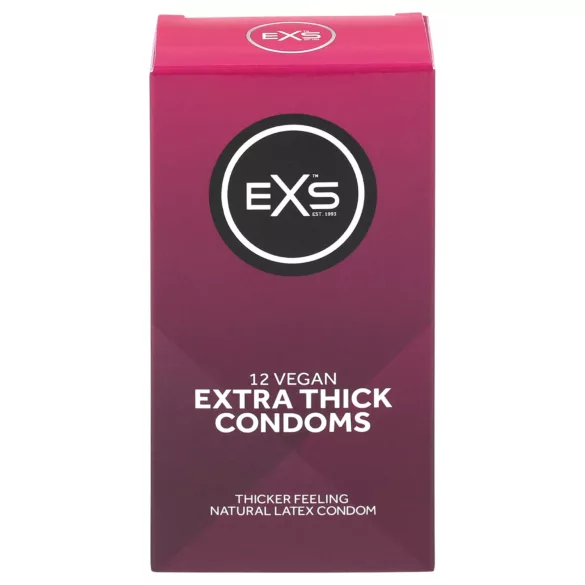 EXS Extra Thick - thick-walled condoms (12 pcs)