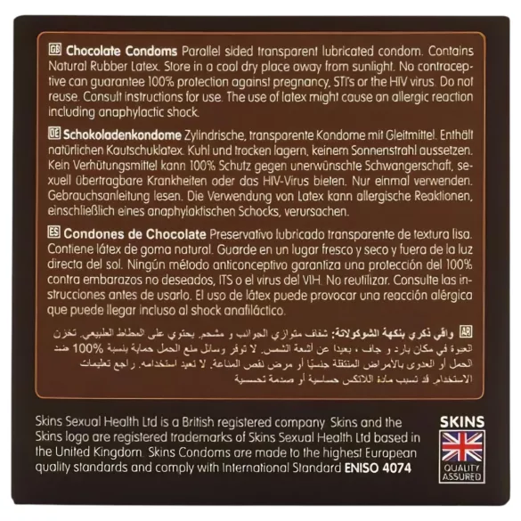 Skins - Chocolate Flavored Condoms (4-pack)