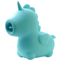   Unihorn Mount'n Peak - Rechargeable Unicorn Clitoral Stimulator (Blue)
