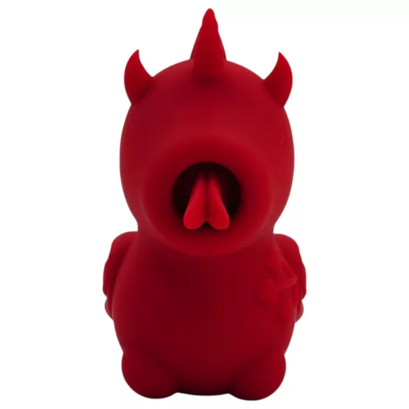 Unihorn Blaze Diablo - Rechargeable Unicorn Clitoral Vibrator (Red)