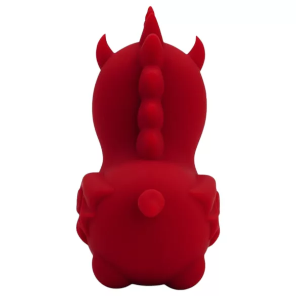 Unihorn Blaze Diablo - Rechargeable Unicorn Clitoral Vibrator (Red)