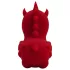 Unihorn Blaze Diablo - Rechargeable Unicorn Clitoral Vibrator (Red)