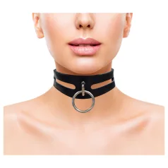 Rouge - Genuine Leather Collar (Black)