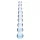 Clarity Elysian Pearls - beaded glass dildo (clear)