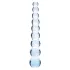 Clarity Elysian Pearls - beaded glass dildo (clear)