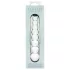 Clarity Elysian Pearls - beaded glass dildo (clear)