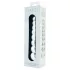 Clarity Elysian Pearls - beaded glass dildo (clear)