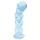 Clarity - Braided Glass Dildo (Clear)