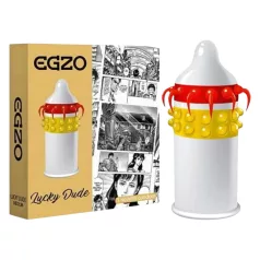 Egzo Lucky Guy - Dotted, Tentacle Condom (1pc)