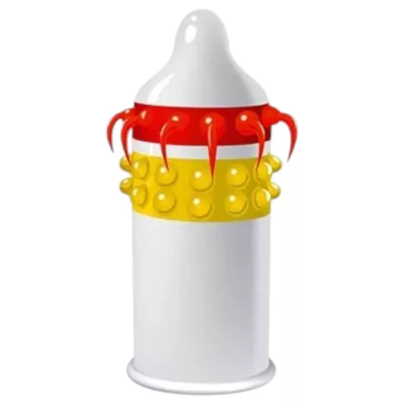 Egzo Lucky Guy - Dotted, Tentacle Condom (1pc)