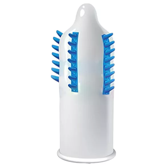 Egzo Tough Cat – Ribbed & Studded Condom (1 pc)