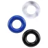 Lonely Stay Hard - Penis Ring Set - Colorful (3-piece)