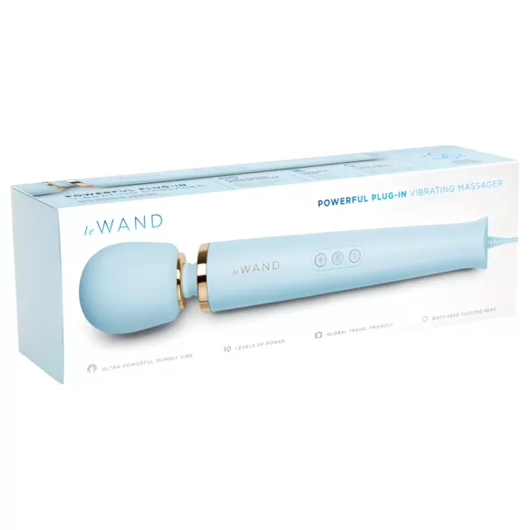 le Wand - exclusive mains-powered massage vibrator (blue)
