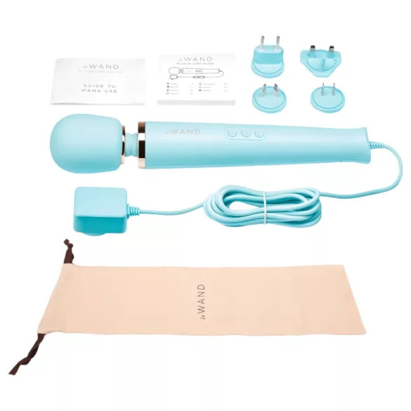 le Wand - exclusive mains-powered massage vibrator (blue)