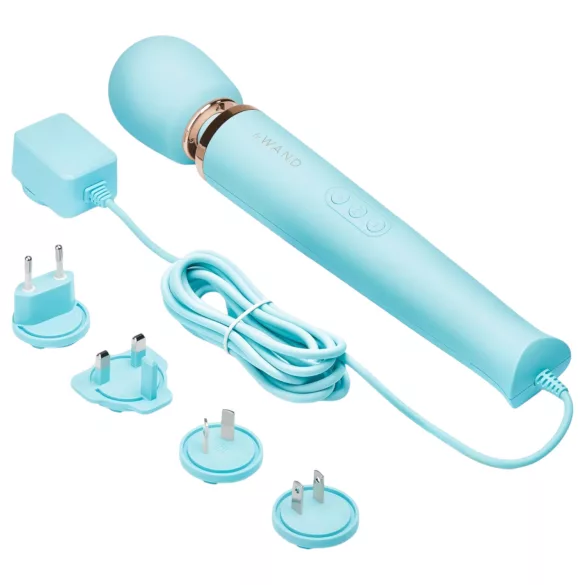le Wand - exclusive mains-powered massage vibrator (blue)