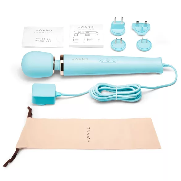 le Wand - exclusive mains-powered massage vibrator (blue)
