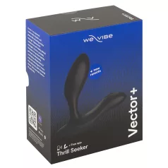 We-Vibe Vector+ - Rechargeable Smart Anal Vibrator (Black)