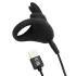 Happyrabbit Rechargeable Vibrating Penis Ring (Black)
