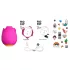 ROMP Rose - Air Pulse Rose Vibrator (Pink)