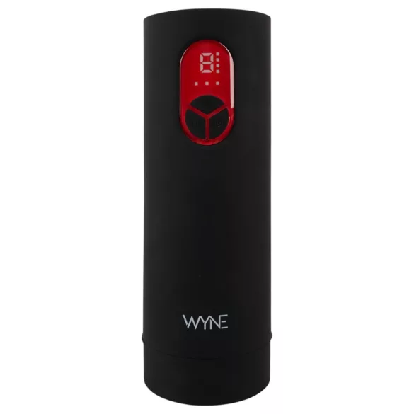 WYNE 07 - Rechargeable Vibrating & Suction Male Pleasure Device (Black)