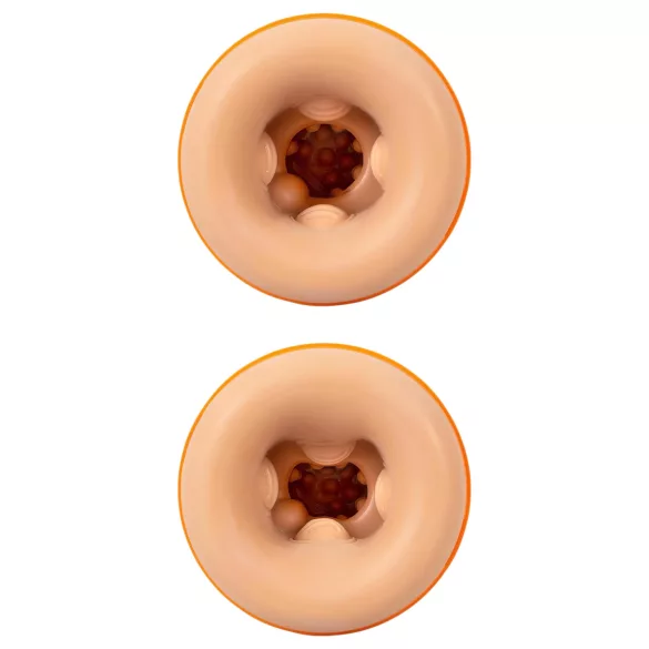 Rebel - Waterproof Grip Masturbator (Natural Gray)