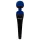 PalmPower Recharge - Cordless Massage Vibrator (Blue)