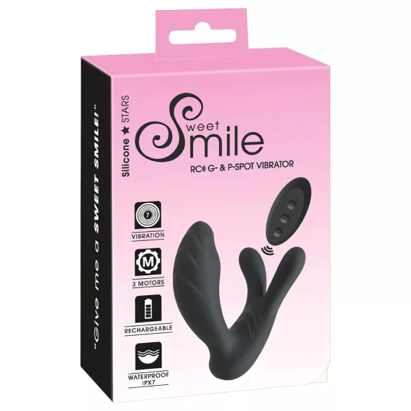 Smile RC G- & P-spot Vibrator (Black)
