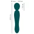 You2Toys Grande - Rechargeable Massager Vibrator (Green)