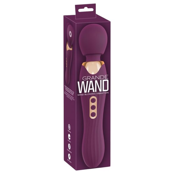 You2Toys Grande - Rechargeable Vibrating Massager (Red)