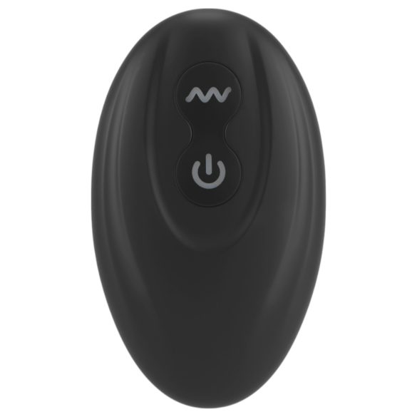 Rebel - Prostate Vibrator with Ring for Penis and Testicles (Black)