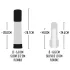 Mister Boner - Rechargeable Automatic Penis Pump (Black-Clear)