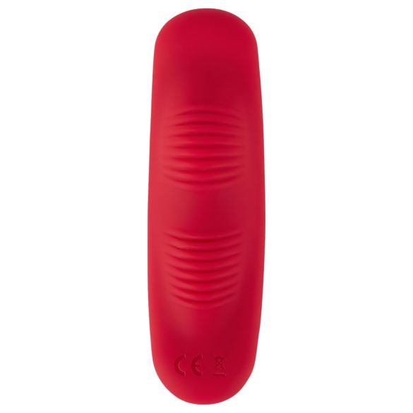 Smile - Rechargeable, Remote-Controlled Red Vibrating Panties