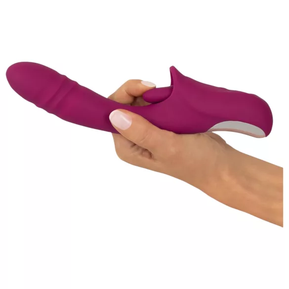 Javida Licking & Thrusting - Purple Tongue Vibe