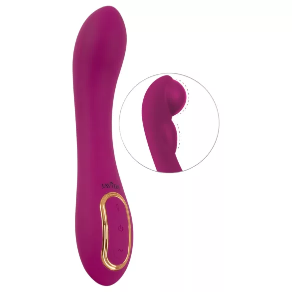 Javida - inflatable vibrator with 2 inflatable zones (purple)