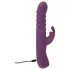 Javida - Purple Thrusting Vibrator with Clitoral Arm