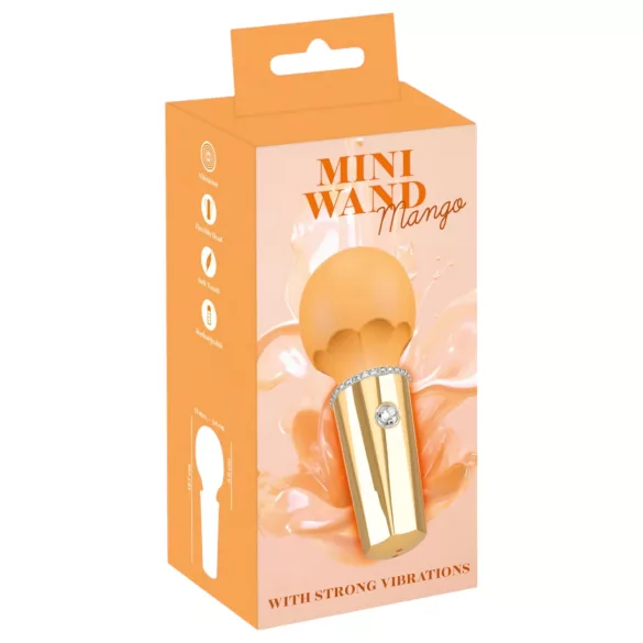 You2Toys Mini Wand - Rechargeable Massager Vibrator (Yellow)