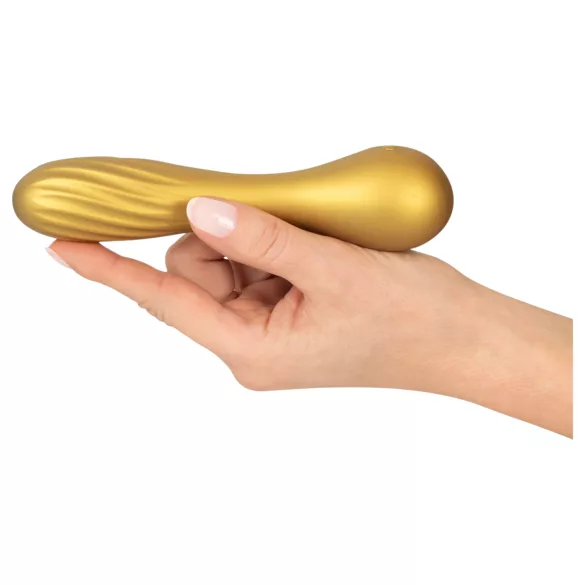 Sweet Smile - Metallic Vibe mini vibrator (yellow)