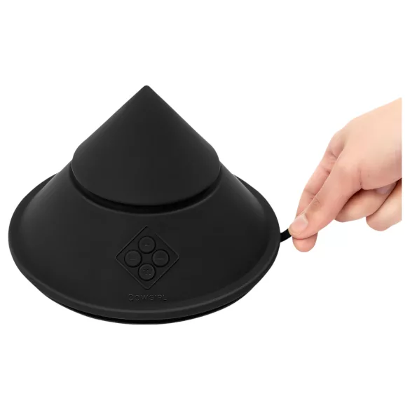 The Cowgirl Cone - smart sex machine with various attachments (black)