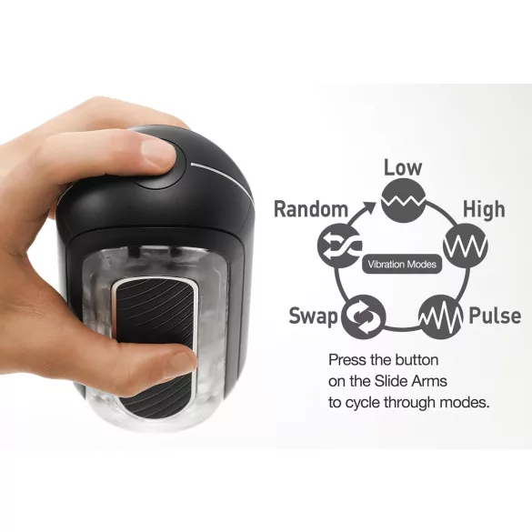 TENGA Flip Zero - Intense Male Stroker (Black)