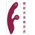 Javida 2-Function Rabbit - Rechargeable Clitoral Vibrator (Red)