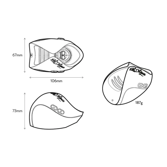 Pulse Solo Essential Dragon Eye - Masturbator (Blue) - Limited Edition