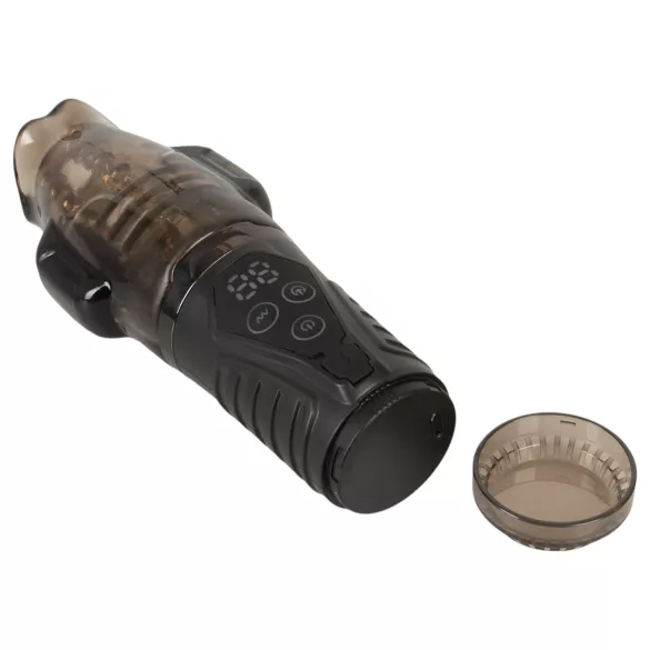 Stroker - Suction & Vibrating Pleasure Device (Gray)