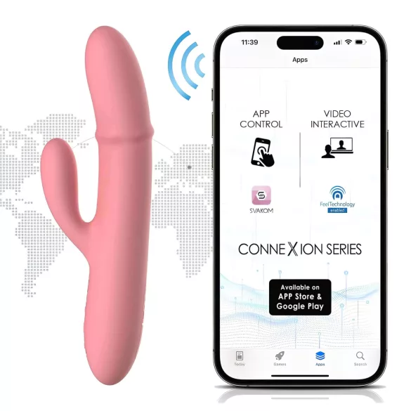 Svakom Mora Neo - Smart Pearl-Clitoral Vibrator (Pink)