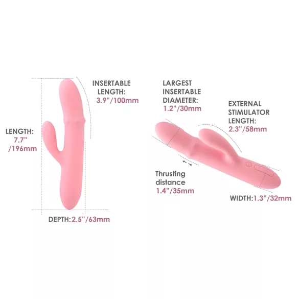 Svakom Mora Neo - Smart Pearl-Clitoral Vibrator (Pink)