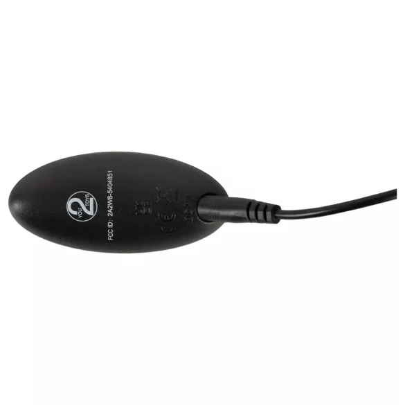 Intense - remote-controlled prostate vibrator (black)