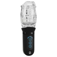 Stroker - Vibrating Rotating Masturbator (Transparent)